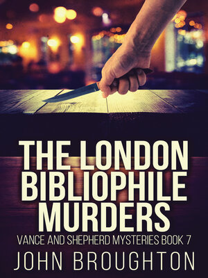 cover image of The London Bibliophile Murders